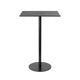 Mater Counter Table | Coffee Waste Black| H 95,8 cm | 60 x 70 cm