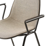 Eternity Armchair | Full Front Uphol. | Coffee Waste Black | by Space Copenhagen