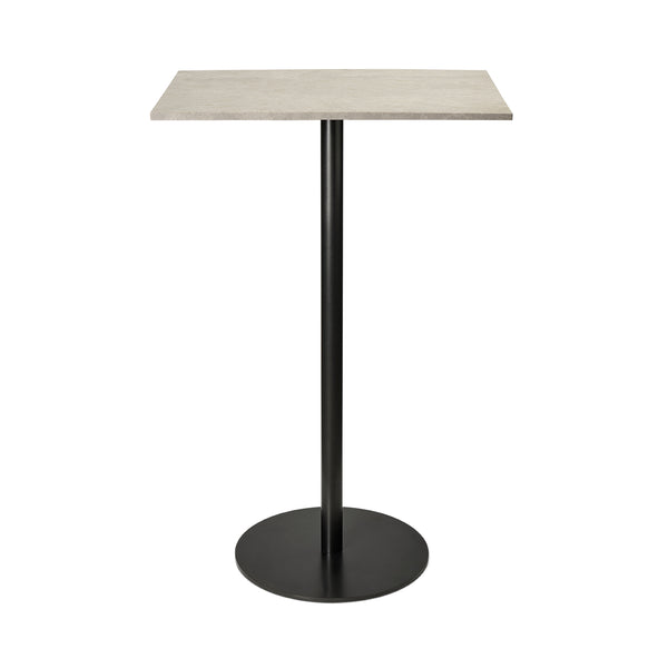 Mater Bar Table | Wood Waste Grey | H 106,6 cm | 60 x 70 cm
