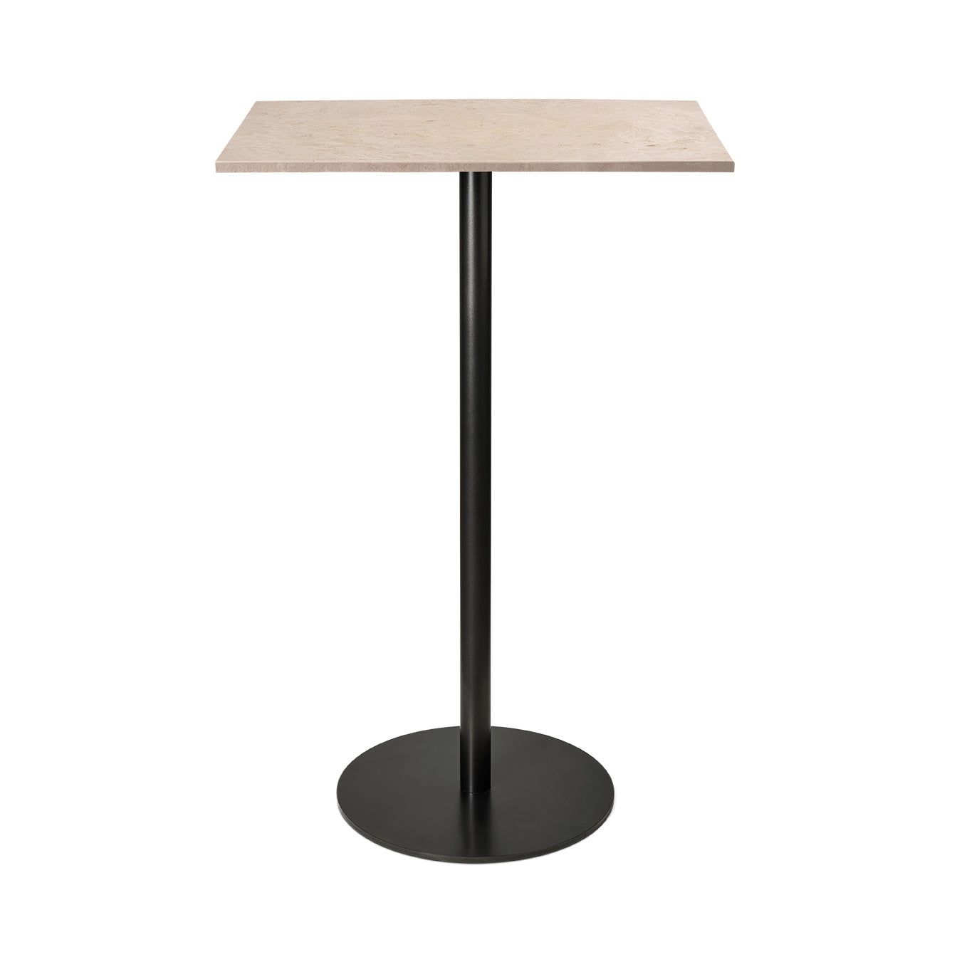 Mater Bar Table | Coffee Waste Light | H 106,6 cm | 60 x 70 cm