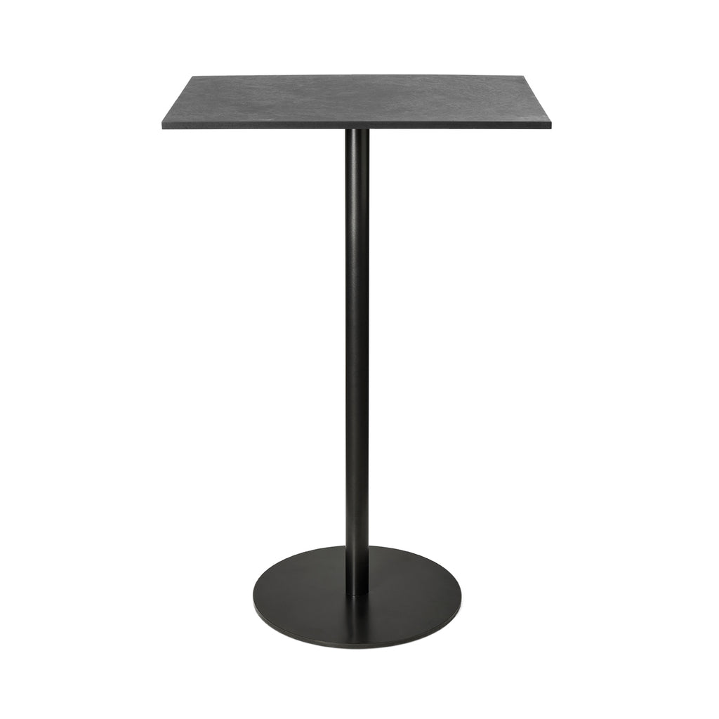 Mater Bar Table | Coffee Waste Black | H 106,6 cm | 60 x 70 cm