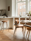 High Stool | Matt Oak | 69 cm | by Space Copenhagen