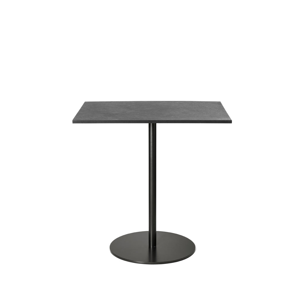 Mater Café Table | Coffee Waste Black | H 71,6 cm | 60 x 70cm