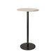 Mater Counter Table | Wood Waste Grey | H 96 cm | Ø 60 cm