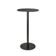 Mater Counter Table | Coffee Waste Black | H 96 cm | Ø 60 cm