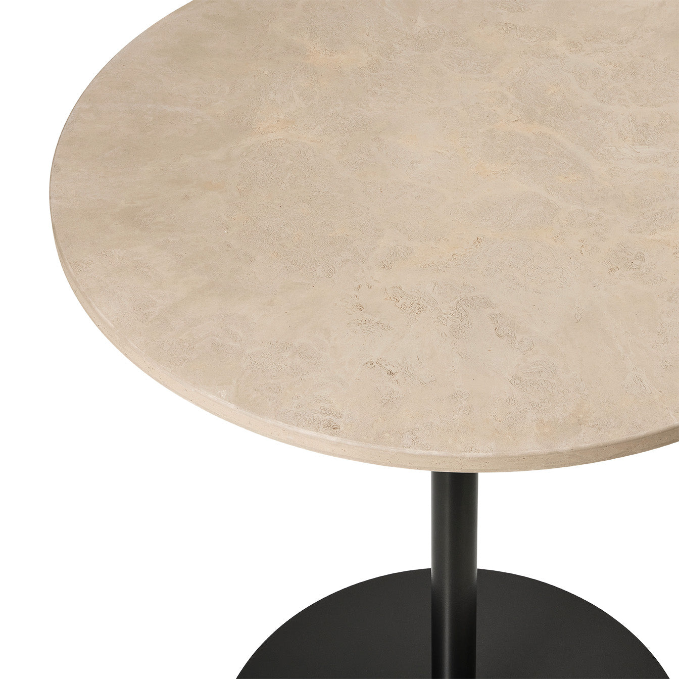 Mater Café Table | Coffee Waste Light | H 71,4 cm | Ø 70 cm
