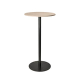 Mater Counter Table | Coffee Waste Light | H 94,4 cm | Ø 60 cm