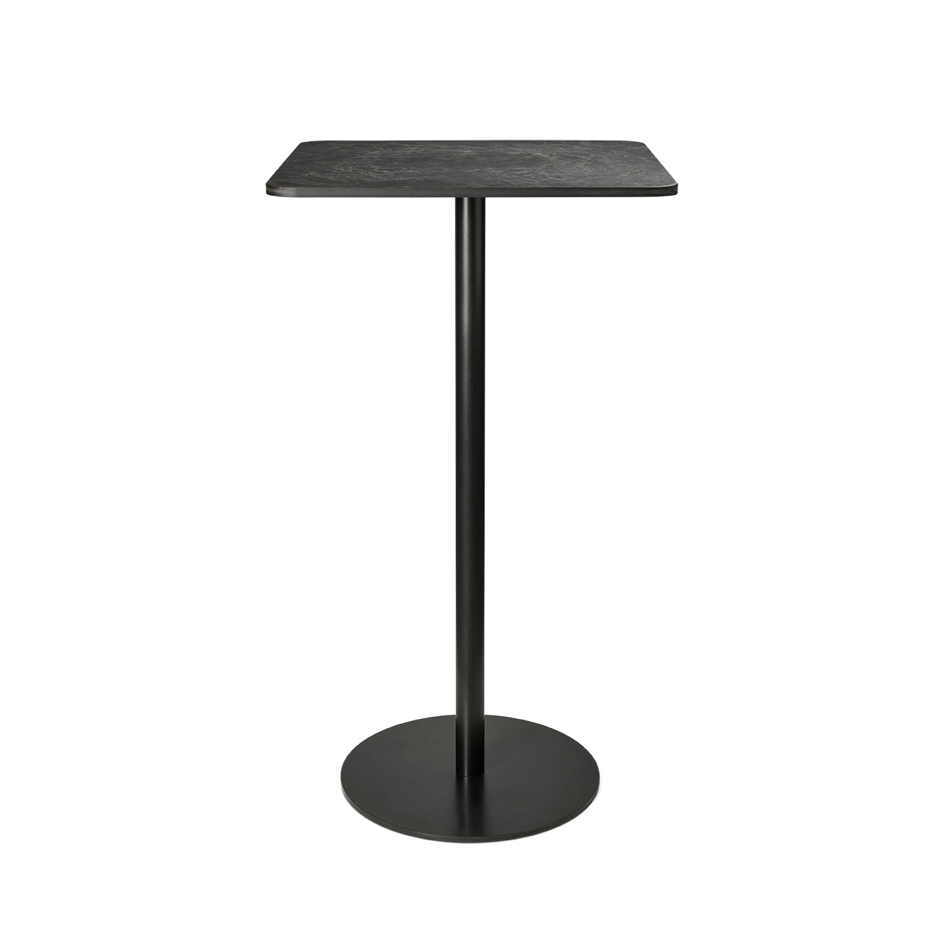 Mater Counter Table | Coffee Waste Black | H 96 cm | 60 x 60 cm