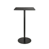 Mater Counter Table | Coffee Waste Black | H 94,4 cm | 60 x 60 cm