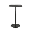 Mater Counter Table | Coffee Waste Black | H 94,4 cm | 60 x 60 cm