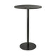 Mater Bar Table | Coffee Waste Black | H 106,4 cm | Ø 70 cm