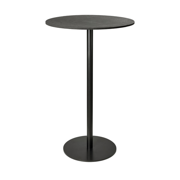 Mater Bar Table | Coffee Waste Black | H 106,4 cm | Ø 70 cm