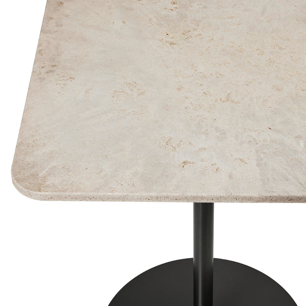 Mater Counter Table | Wood Waste Grey | H 96 cm | 60 x 60 cm