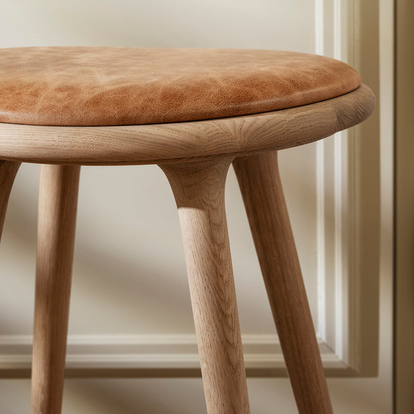 High Stool | Soaped Oak | 74 cm | by Space Copenhagen