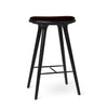 High Stool | Black Oak w. Baru 0390 | 74 cm | by Space Copenhagen