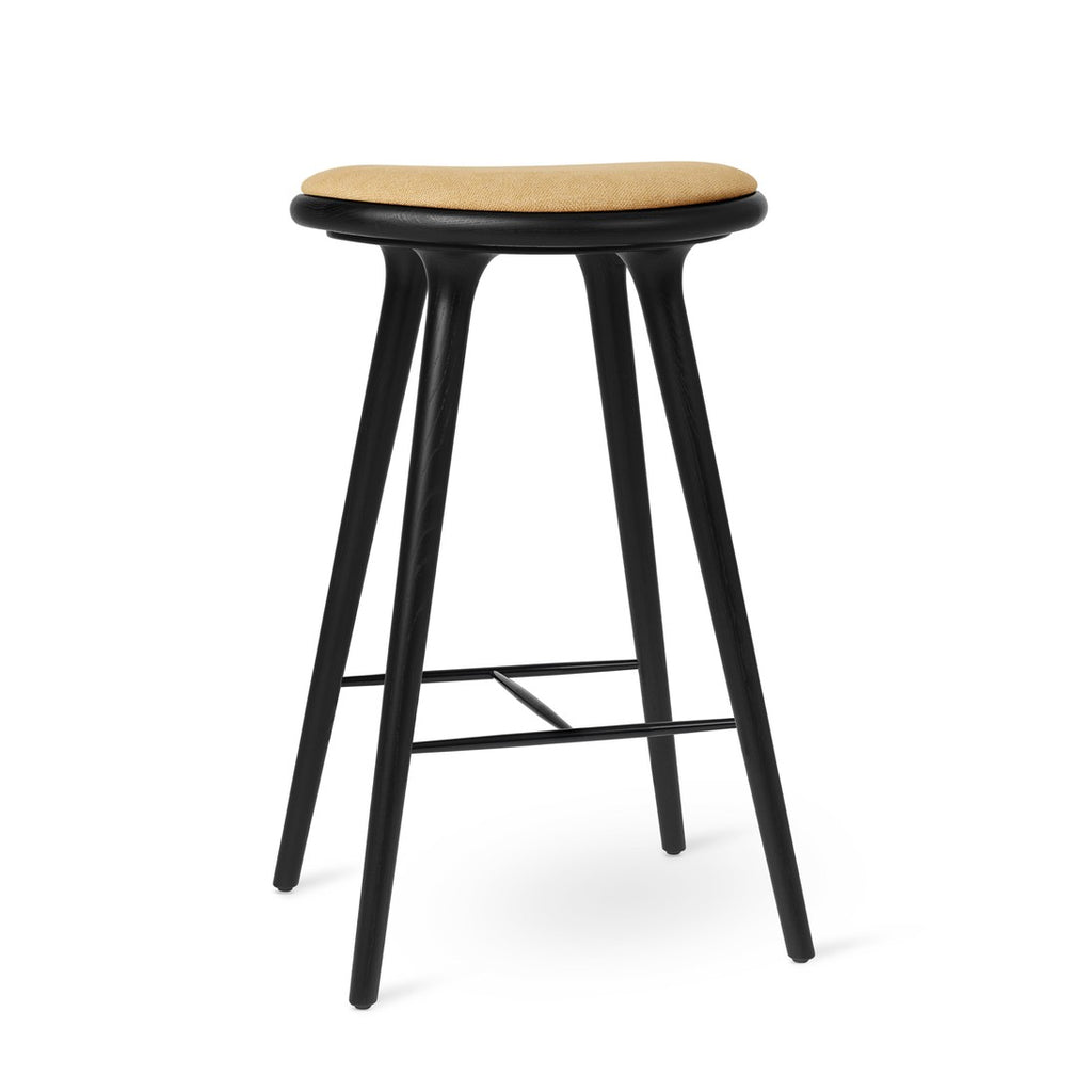 High Stool | Black Oak w. Clay 0007 | 74 cm | by Space Copenhagen