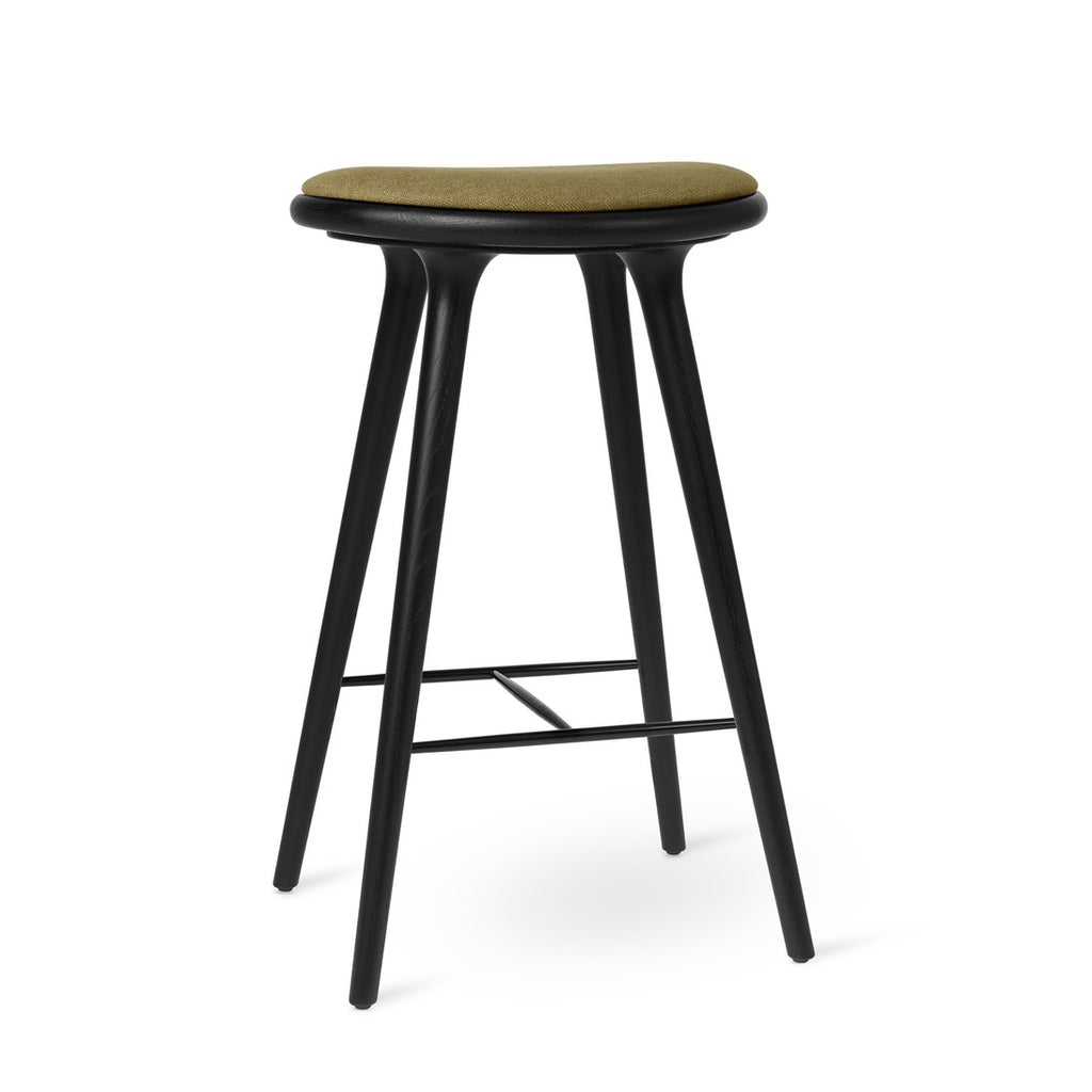 High Stool | Black Oak w. Clay 0017 | 74 cm | by Space Copenhagen