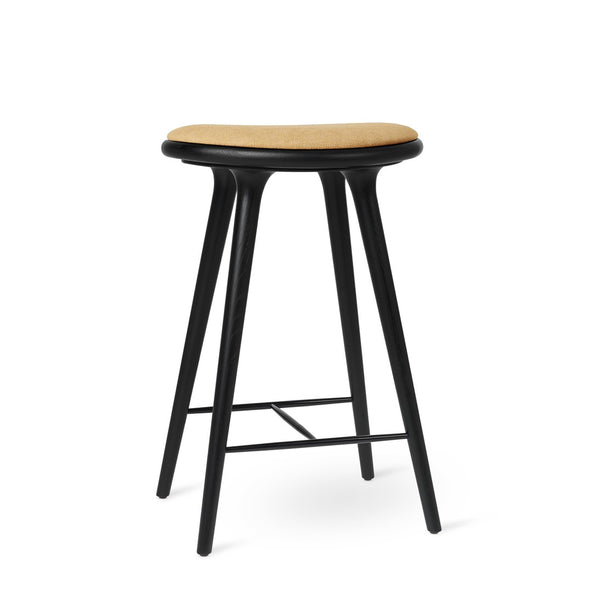 High Stool | Black Oak w. Clay 0007 | 69 cm | by Space Copenhagen