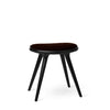 Low Stool | Black Oak w. Kvadrat Baru 0390 | 47 cm | by Space Copenhagen