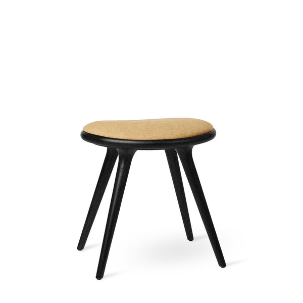 Low Stool | Black Oak w. Kvadrat Clay 0007 | 47 cm | by Space Copenhagen