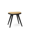 Low Stool | Black Oak w. Kvadrat Clay 0007 | 47 cm | by Space Copenhagen