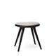 Low Stool | Black Oak w. Kvadrat Clay 0012 | 47 cm | by Space Copenhagen