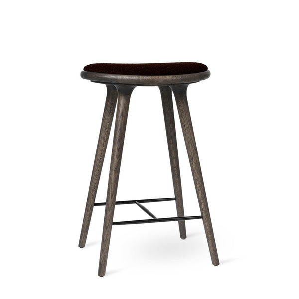 High Stool | Sirka Grey Oak w. Baru 0390 | 69 cm | by Space Copenhagen