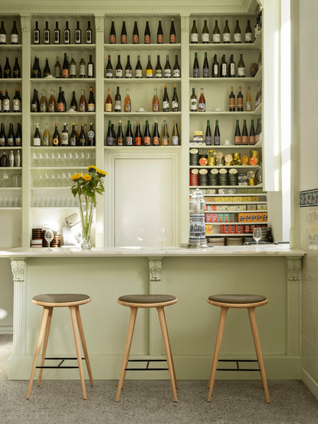 High Stool | Oiled Oak | 74 cm | by Space Copenhagen