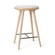 High Stool | Matt Oak w. Baru 0200 | 74 cm | by Space Copenhagen