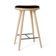 High Stool | Matt Oak w. Baru 0390 | 74 cm | by Space Copenhagen