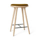 High Stool | Matt Oak w. Baru 0450 | 74 cm | by Space Copenhagen