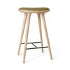 High Stool | Matt Oak w. Clay 0017 | 74 cm | by Space Copenhagen