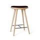High Stool | Matt Oak w. Baru 0390 | 69 cm | by Space Copenhagen