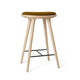 High Stool | Matt Oak w. Baru 0450 | 69 cm | by Space Copenhagen