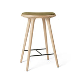 High Stool | Matt Oak w. Clay 0017 | 69 cm | by Space Copenhagen