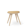 Low Stool | Matt Oak w. Kvadrat Clay 0007 | 47 cm | by Space Copenhagen