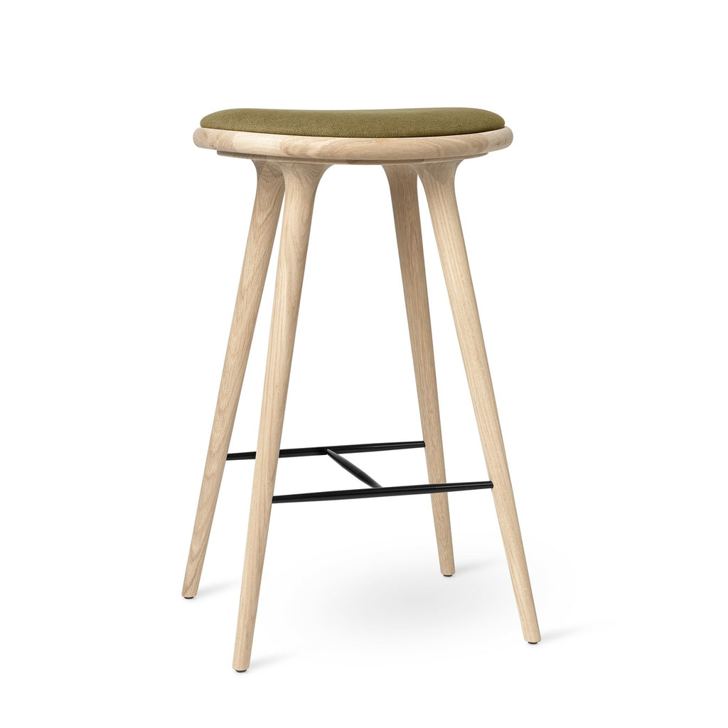 High Stool | Soaped Oak w. Clay 0017 | 74 cm | by Space Copenhagen
