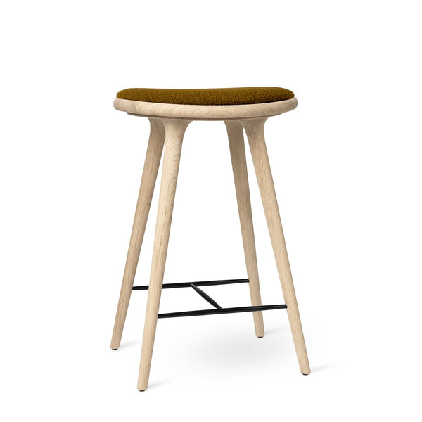 High Stool | Soaped Oak w. Baru 0450 | 69 cm | by Space Copenhagen