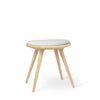 Low Stool | Soaped Oak w. Kvadrat Baru 0200 | 47 cm | by Space Copenhagen