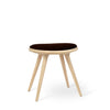 Low Stool | Soaped Oak w. Kvadrat Baru 0390 | 47 cm | by Space Copenhagen