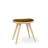 Low Stool | Soaped Oak w. Kvadrat Baru 0450 | 47 cm | by Space Copenhagen