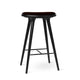 High Stool | Black Beech w. Kvadrat Baru 0390 | 74 cm | by Space Copenhagen
