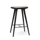 High Stool | Black Beech w. Kvadrat Clay 0012 | 74 cm | by Space Copenhagen