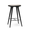 High Stool | Black Beech w. Kvadrat Clay 0012 | 74 cm | by Space Copenhagen