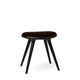 Low Stool | Black Beech w. Kvadrat Baru 0390 | 47 cm | by Space Copenhagen
