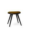 Low Stool | Black Beech w. Kvadrat Baru 0450 | 47 cm | by Space Copenhagen