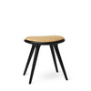 Low Stool | Black Beech w. Kvadrat Clay 0007 | 47 cm | by Space Copenhagen