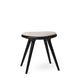 Low Stool | Black Beech w. Kvadrat Clay 0012 | 47 cm | by Space Copenhagen