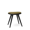 Low Stool | Black Beech w. Kvadrat Clay 0017 | 47 cm | by Space Copenhagen