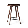 High Stool | Brown Beech w. Kvadrat Baru 0390 | 69 cm | by Space Copenhagen